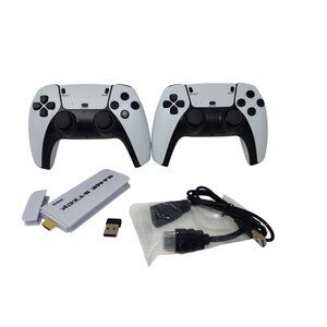 SJGAM M15 Plus 2.4G Wireless Game Stick Console White